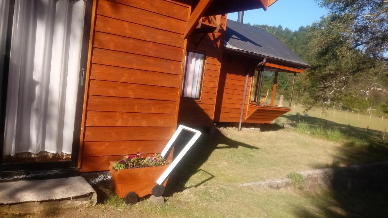 Cabañas Los Canelos Pucon, Hermosa Granja de 20 hectaréas a orillas del Río Liucura Exterior foto